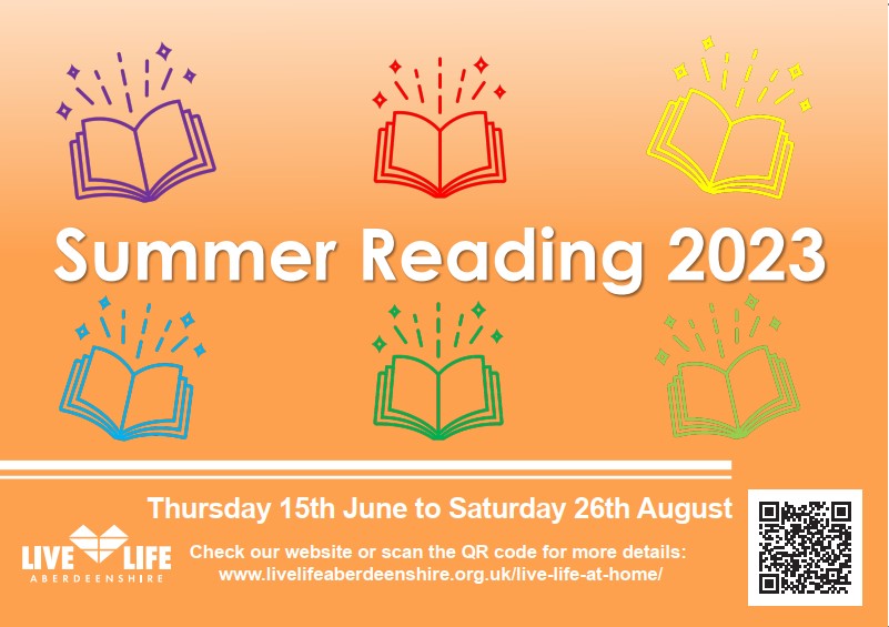 Live Life Aberdeenshire (@llaberdeenshire) on Twitter photo Yipeee, Library Summer Reading 2023 is here!
Sign up online or through your local library. Top prize from the Prize Draw list is one you don't want to miss.
Complete and submit your collector's card. For details go to tinyurl.com/fpac9x46
<a href="/Aberdeenshire/">Aberdeenshire Council</a> <a href="/GIRFECAbshire/">GIRFEC Aberdeenshire</a> Yipeee, Library Summer Reading 2023 is here!
Sign up online or through your local library. Top prize from the Prize Draw list is one you don't want to miss.
Complete and submit your collector's card. For details go to tinyurl.com/fpac9x46
<a href="/Aberdeenshire/">Aberdeenshire Council</a> <a href="/GIRFECAbshire/">GIRFEC Aberdeenshire</a>
