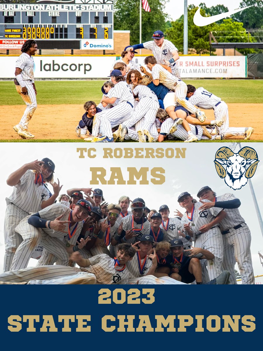 2023 NCHSAA 4A State Champions!!!!

A lot of hard work and countless hours go into our program each year on and off the diamond! Congrats men!