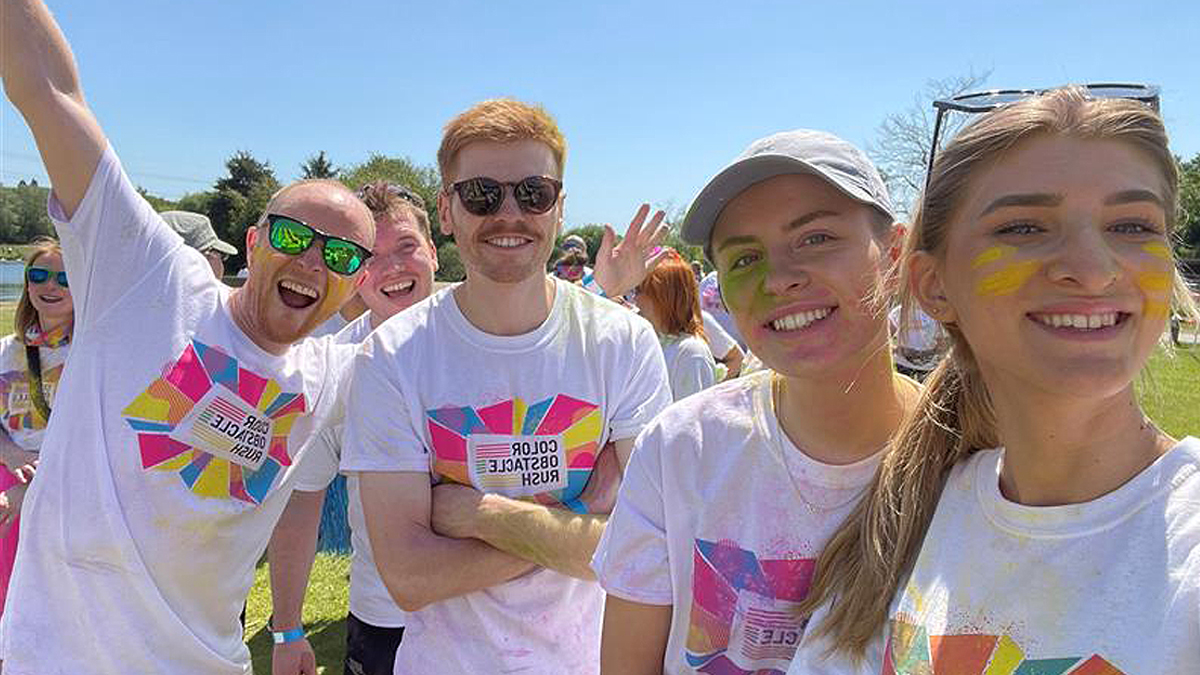 One year anniversary!

12 months on from starting our Sheffield office, the team enjoyed the Sheffield Colour Rush in the glorious sunshine to mark the occasion.

We are already busy planning the next event – but without the paint!

#team #event #anniversary #sheffield #office