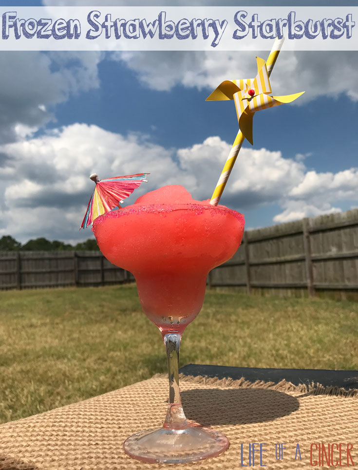 Put the mm in your summer! Looking for a delicious way to cool off in this heat? Try my Adults-only Frozen Strawberry Starburst cocktail.  bit.ly/30XJ0OS via <a href="/lifeofagingerk8/">Kate Kelly | Life of a Ginger</a>