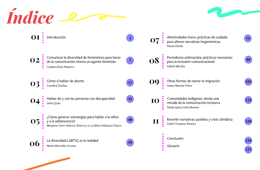 Si te interesan temas de justicia social, pero no estás segurx de cómo nombrarlos, acá te ayudamos ✨

11 expertas y expertes explican cómo elles comunican temas como migración, crisis climática, feminismos, diversidad LGBTIQ, entre otros

¡Descarga acá! inspiratorio.org/post/cem-manua…