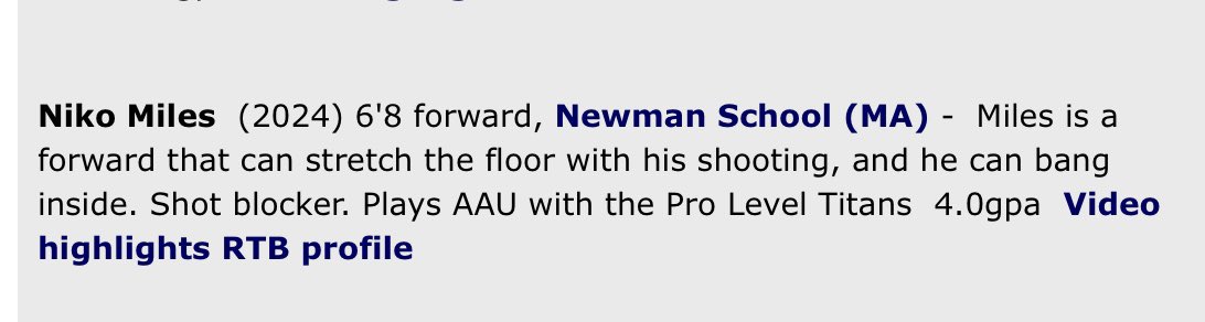 NE Prep Mens Basketball tweet media