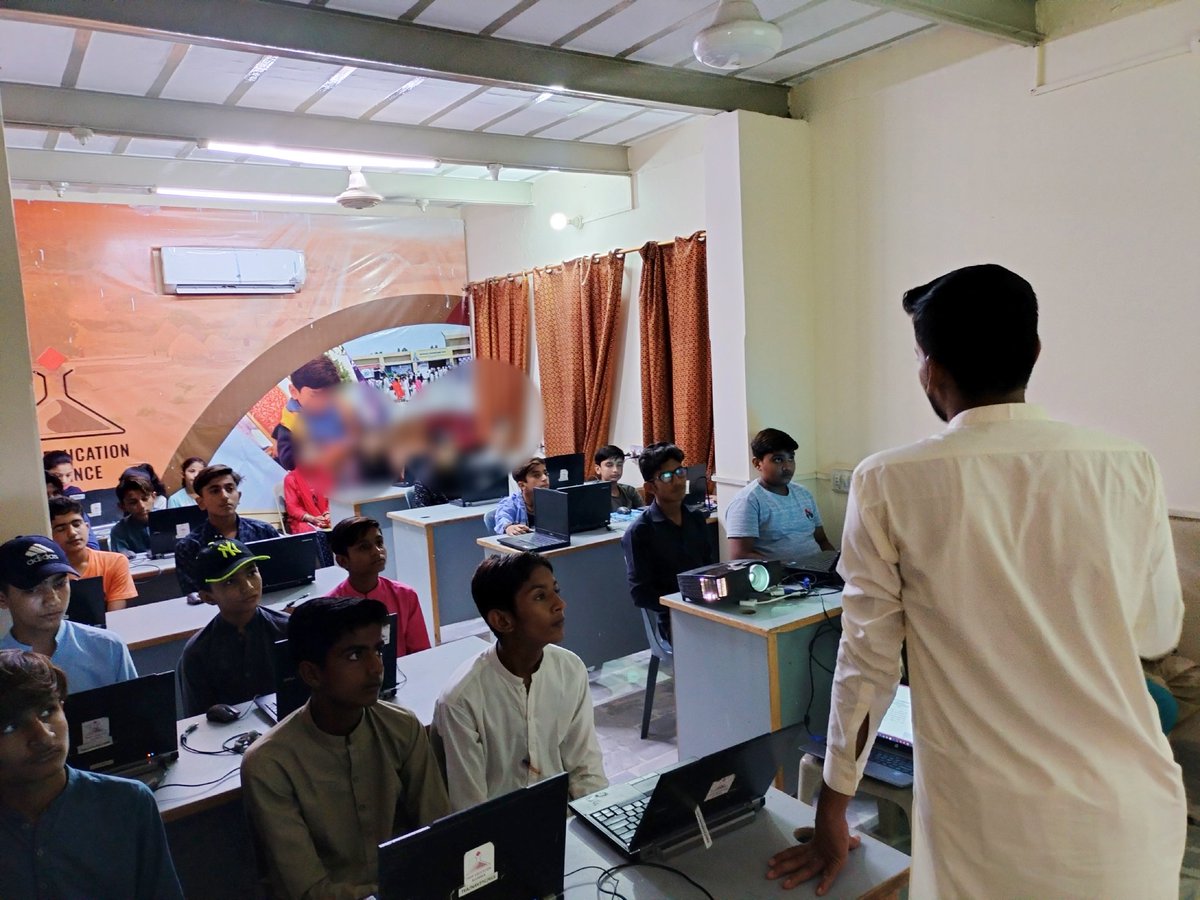 TharEduAlliance's tweet photo. That's great 
Computer course has started at the @TharEduAlliance Vocational &amp; Technical Training Center in Mithi, &amp; that 22 students have enrolled. #Computer_skills are essential in today's digital age, &amp; acquiring these skills can open up various opportunities for the students. https://t.co/AJ2Bv8x8Xn