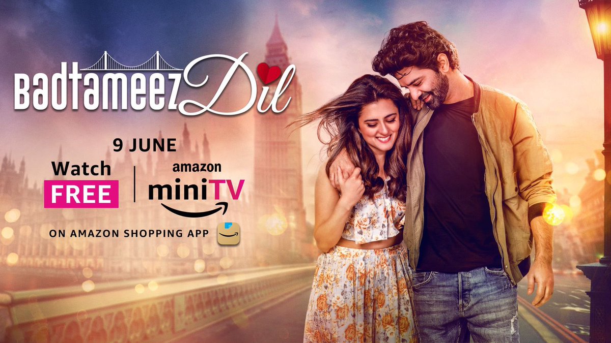 DurgeshUpdates's tweet photo. #BadtameezDilonAmazonminiTV
#Asur2 actors #BarunSobti and #RidhiDogra to feature in #AmazonMiniTV upcoming series #BadtameezDil
A classic love story that begins when an old-school romantic crosses paths with a modern-day romantic.
#10YearsOfAmazon https://t.co/DgyQFz5Dz4