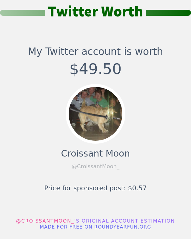 Croissant Moon tweet media