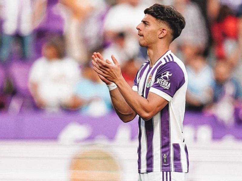 laligaswe's tweet photo. 🔵 Álvaro Aguado kommer att signa för Getafe. Mittfältaren ansluter som free agent då kontraktet med Real Valladolid löper ut 30:e juni. #LaLiga [@juancarNavacerr] https://t.co/k5aR6K1xIZ