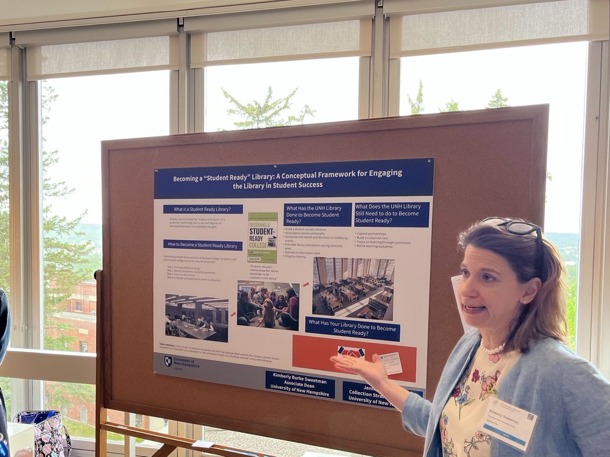 acrl_nec's tweet photo. It's conference day and we loved seeing all the engagement in the poster session! #ACRLNEC2023 https://t.co/ULD9IfsDxN