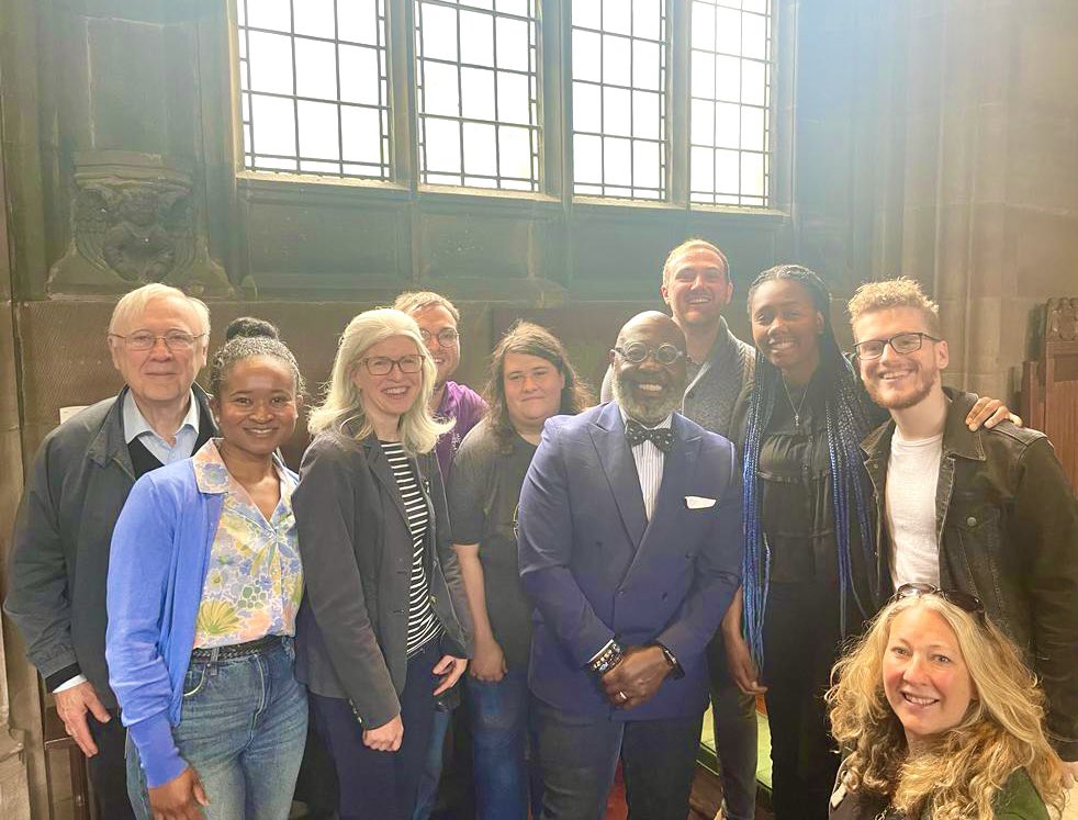 _annawhitfield_'s tweet image. Here’s @NTC_Manchester being wonderfully represented by Faculty and students last Thursday @ManCathedral when Professor Willie Jennings gave the Samuel Ferguson lecture on The Discipline of Hope. So much food for thought #discoverNTC