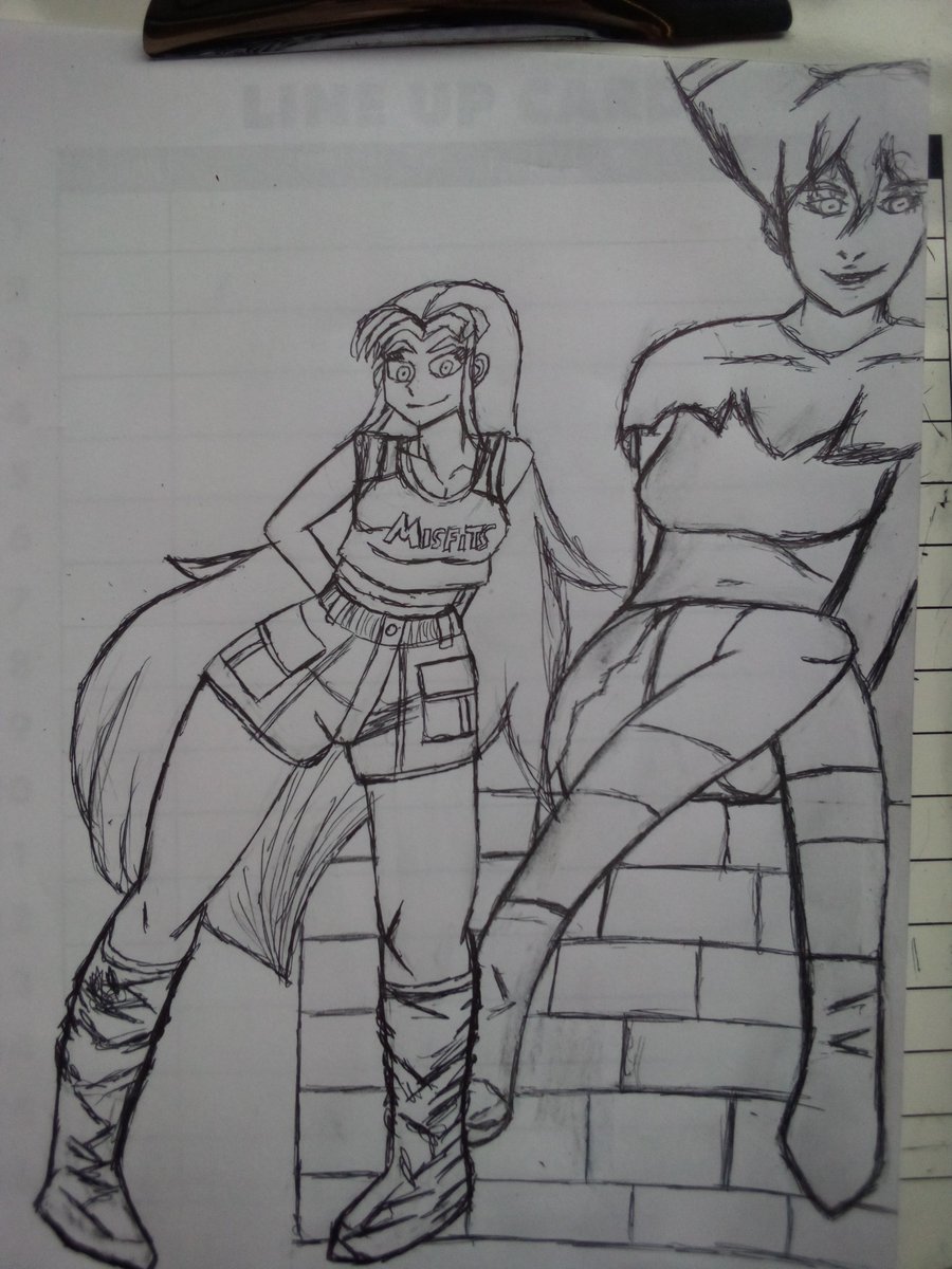 Grovermint's tweet photo. Blackfire and Jinx
#fanart
#Teent https://t.co/2WDjBtMDig