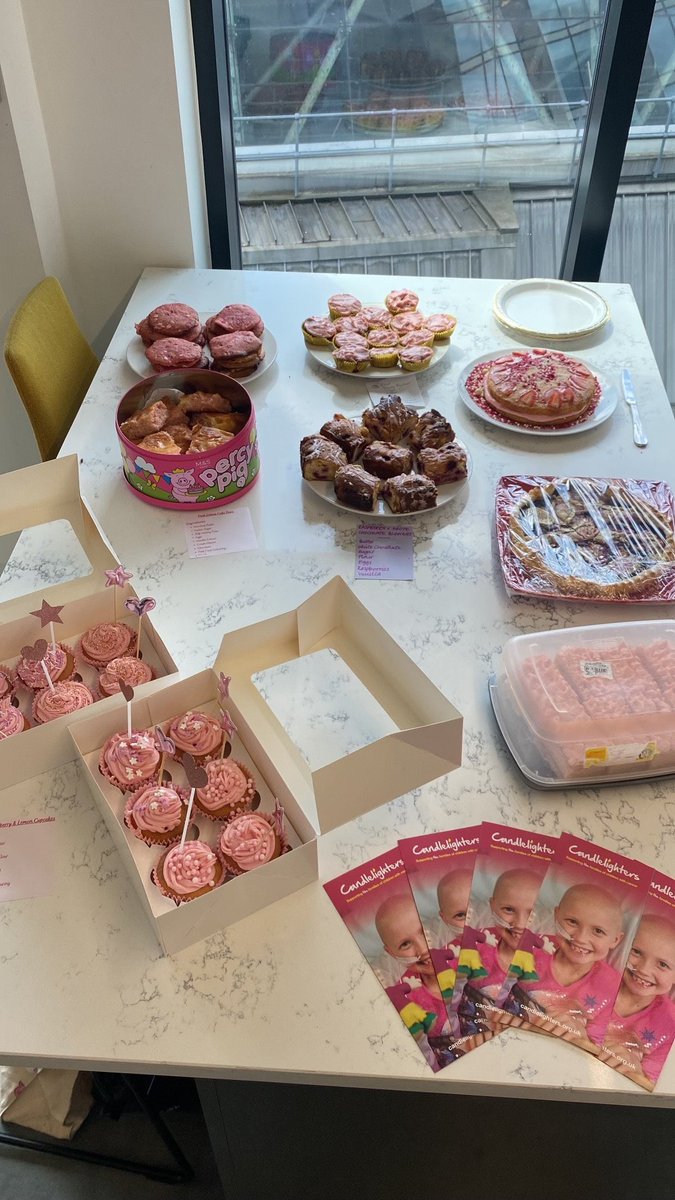 IntuitiveBI's tweet photo. Today, we hosted a pink-themed bake sale as part of Pink It Up Week for @CandlelightersT. A great effort from the team for baking these treats 🍰

If you haven’t had a chance to donate to Candlelighters, you can donate here: https://t.co/7g5wlqYiji

#weareintuitive #pinkitup https://t.co/19A5iHM12Y