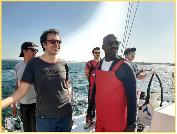 ABCARBITRAGE's tweet photo. Ahoy! ⛵🌊
@ABCARBITRAGE is always thrilled to gather collaborators in new settings, , and what better way to build strong bonds than by setting sail on a boat outing with no other than @jeannpierredick himself.

#TeamBuilding #JeanPierreDick #ABCarbitrage #talent https://t.co/9MJV4nQPuE