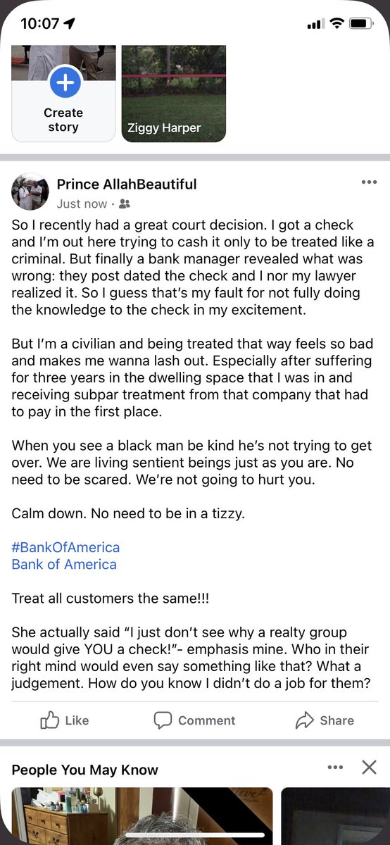 ConSevAMG's tweet photo. @BankofAmerica please vet who you hire!!! https://t.co/UMMKI66HFv