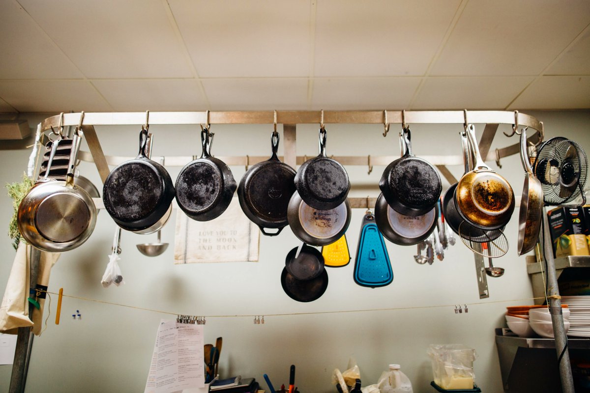 “The most nontoxic cookware that you can buy is stainless steel, cast iron or carbon steel; things that don’t have coating on them,” #cookware  #cooking  #kitchenware  #kitchen  #food . See our products at buff.ly/41CJvwO