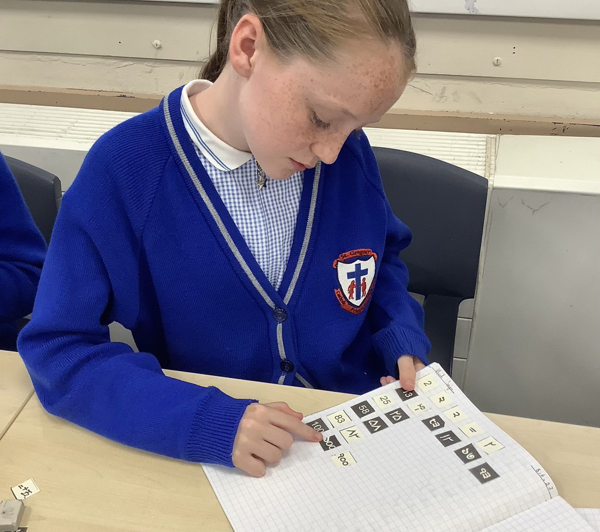 StGregory’sPrimarySchool (@stgregorysneth) on Twitter photo Year 6 worked well on their maths problem today, trying to work out which numbers the different scripts represented. <a href="/StGregorysNeth/">StGregory’sPrimarySchool</a> <a href="/nrichmaths/">NRICH maths</a> Year 6 worked well on their maths problem today, trying to work out which numbers the different scripts represented. <a href="/StGregorysNeth/">StGregory’sPrimarySchool</a> <a href="/nrichmaths/">NRICH maths</a>