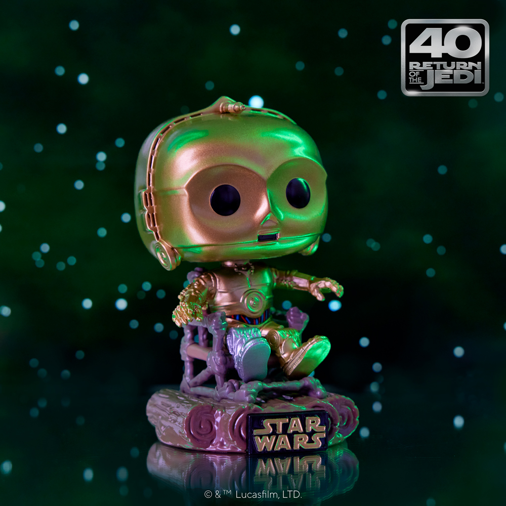 Prepare the cargo hold for a new haul of STAR WARS™: Return of the Jedi 40th Anniversary collectibles! Get yours before units are depleted! bit.ly/3oOvH4S #StarWars #ReturnOfTheJedi #Funko #FunkoPop