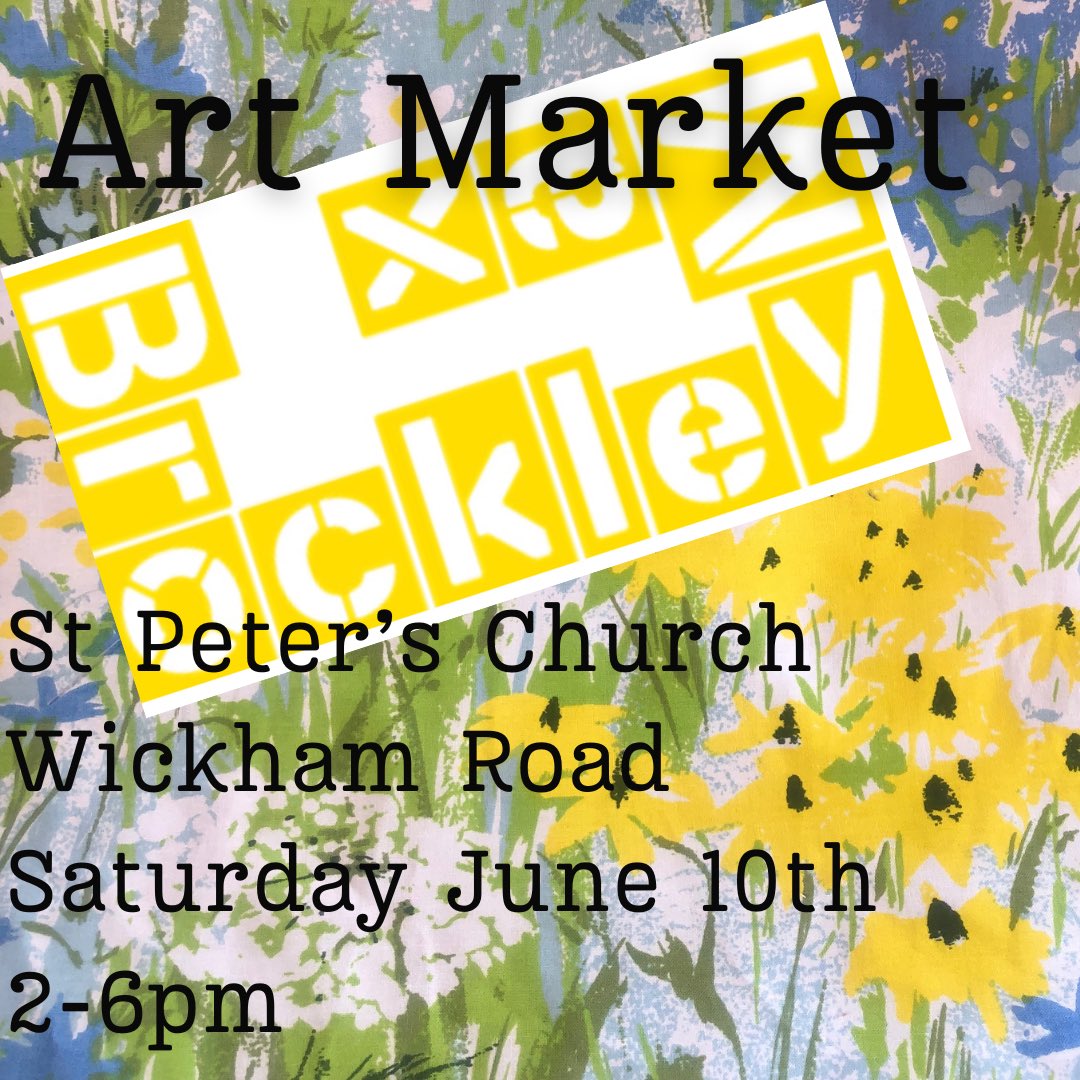 Brockley Max Festival is in full swing (check out <a href="/BrockleyMax/">Brockley Max</a>) and I’ll be at the #ArtMarket in St Peter’s churchyard, Wickham Rd on Saturday afternoon. Come along, browse the stalls and enjoy the sunshine 😎
#supportlocal 
#handmade
#summerfestival
#localmakers