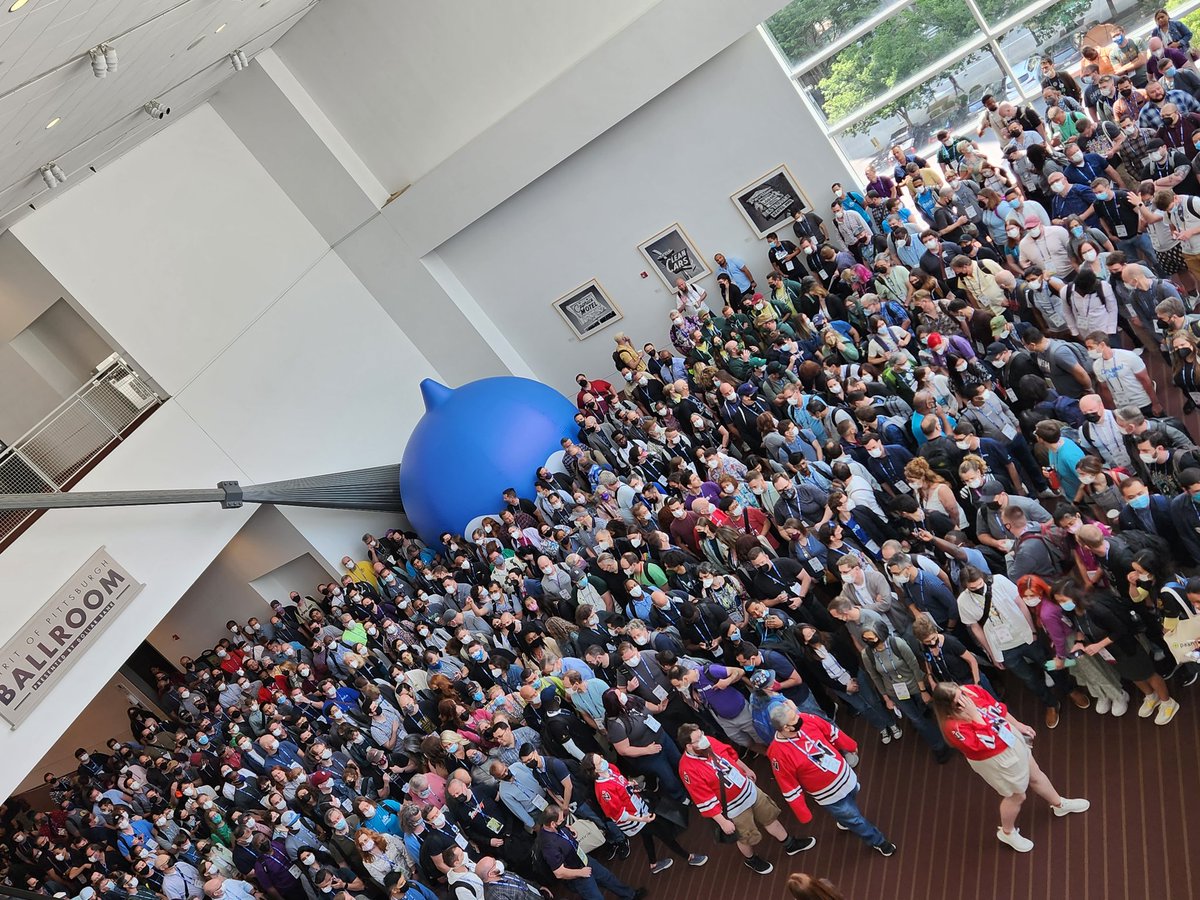 Lining up for the Drupal group photo