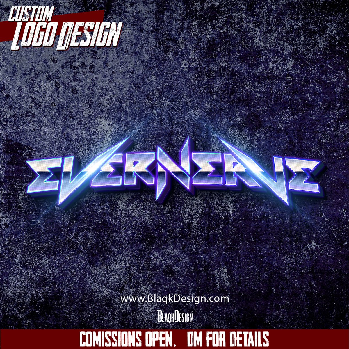 BlaqkDesign's tweet photo. 🔥 Logo design for #Evernerve  (UK) 🔥

🎸🔥 2000+ bands worldwide trust me with their logos!

Ready to stand out from the crowd? DM me now, and let's create a logo that reflects your unique sound and style. 📩🎶

#LogoDesigner #BandBranding #RockYourIdentity #80sRock #HardRock https://t.co/Sik6qfKFFj