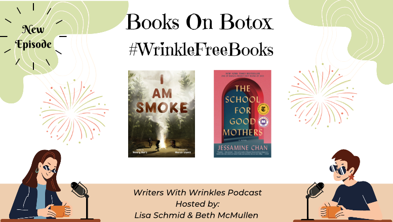 New #BooksOnBotox & #HotWritingTip Episode! 📚 
Today's picks:
THE SCHOOL FOR GOOD MOTHERS by @jessaminechan 
I AM SMOKE by @HenryLHerz 
Hot Tip: Lean into being educated about publishing. 
writerswithwrinkles.buzzsprout.com/1992165/129560…
#writingcommunity #writers #writingpodcast