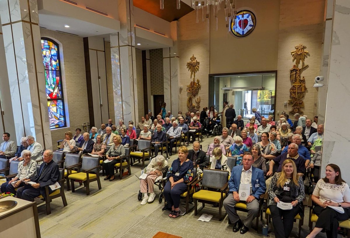 NLCSNews's tweet photo. Last week we celebrated the 60th anniversary of the ordination of Dr. Rev. Reichard who worked at #TheVillageatRockville for nearly 40 years and served as executive director for most of them. Congratulations, Dr. Rev. Reichard, on this momentous achievement! https://t.co/QPIO8Lmkd3