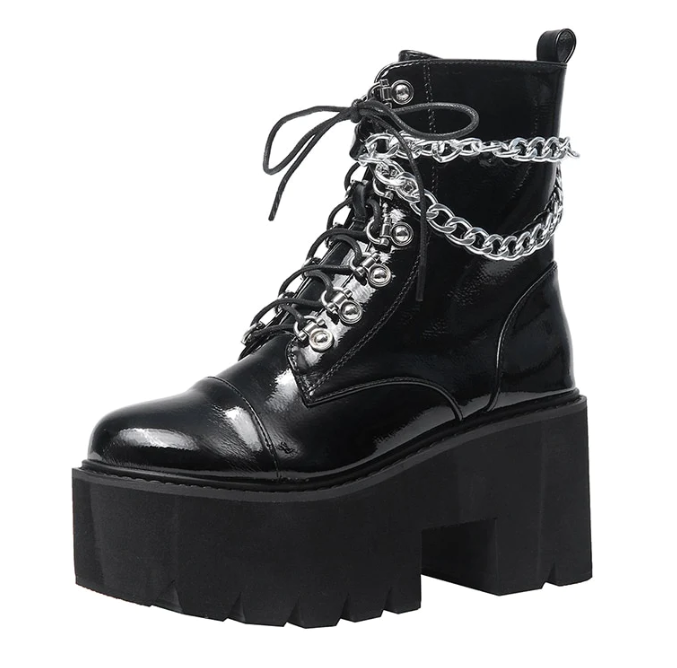 My11Store's tweet image. Leather Gothic Black Boots Women Heel Sexy Chain Chunky Heel Platform Boots Female Punk Style Ankle Boots Zipper

my11store.com/products/gdgyd…

Visit our website to buy this product. Fashionable and trendy items for everyone.

#boots #shoesaddict #Heel #BlackBoots
