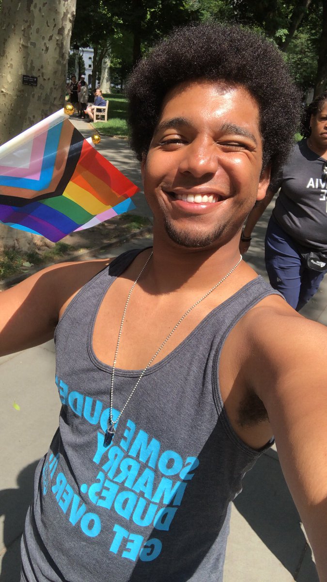 Happy Pride Month Y’all! 🌈✌🏾
I had Blast at #phillypride 
I made some new friends, saw some old ones, and danced my live away in the parade! My Heart is so full! 💖