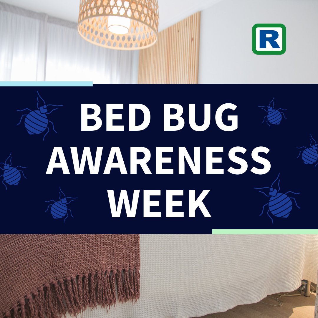 rottlerpest's tweet image. This week is Bed Bug Awareness Week! Follow along with us as we share tips on keeping this pest out of your home. #RottlerPestSolutions #BedBug #BedBugAwarenessWeek
