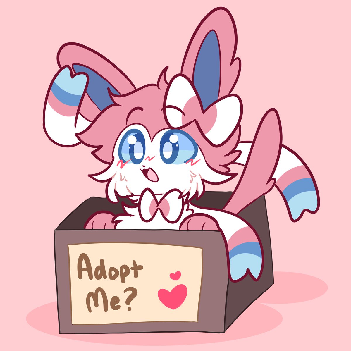 Would you adopt this Sylveon?~ 💖✨🌸