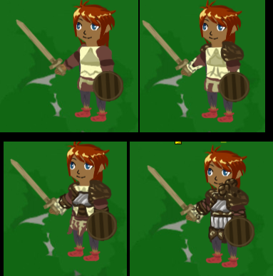naryunic's tweet photo. Finally some actual proper clothing and armor. When I make new videos, they won't have shabby clothing anymore~! 🥳 #gamedev #indiedev #mmodev https://t.co/nFATn5XOue