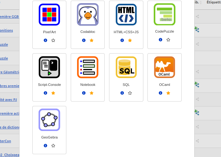 CapytaleFr's tweet photo. 🍾 @CapytaleFr 🫱🫲@geogebra 🎉
On peut désormais créer des activités GeoGebra dans Capytale avec un suivi des copies des élèves ! https://t.co/nyCeYZ3w8D