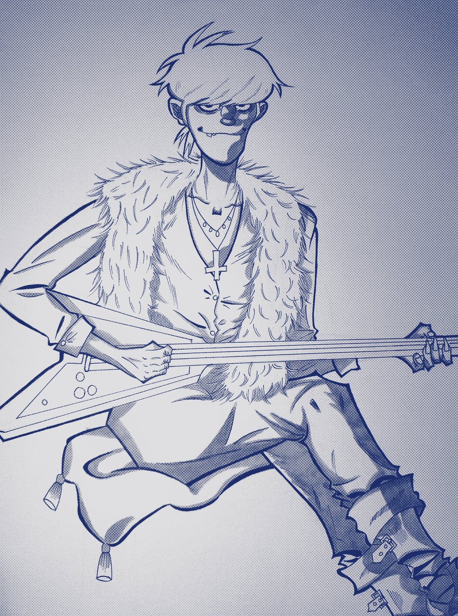 mlxg94's tweet image. #gorillaz #Gorillazfanart #gorillazmurdoc #murdocniccals #fanart #sketch #sketchart #Sketching #sketches