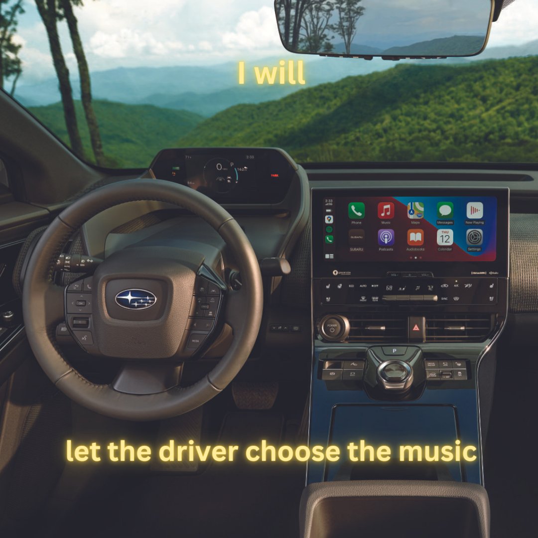 Sharing driving affirmations all week, courtesy of your favorite brand. #Subaru

📸: Subaru