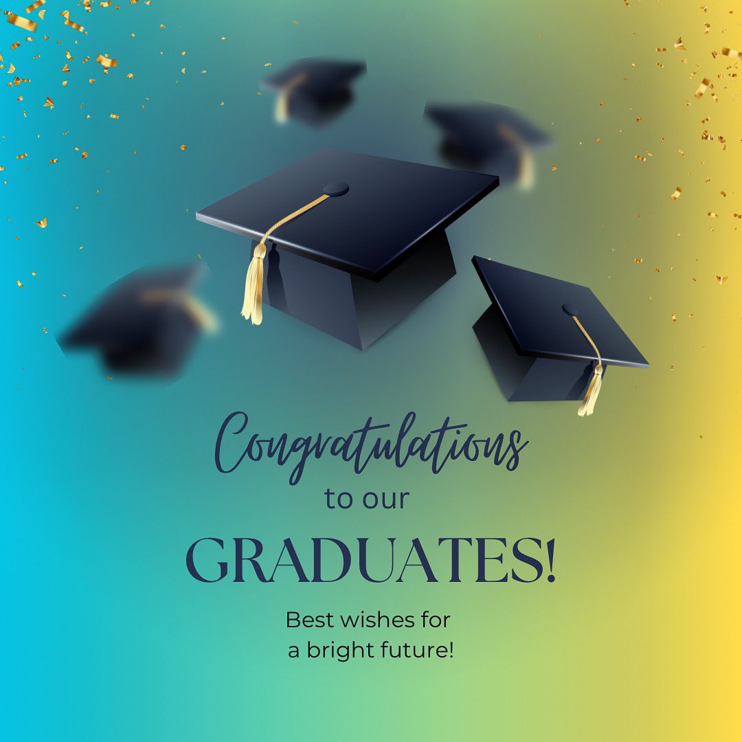 Congratulations to all of our Graduates! May a great future await all of you! 🐊