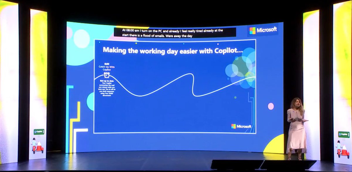 microsoftitalia's tweet photo. Luba Manolova, Direttore Modern Work & Security di Microsoft Italia, ci parla di come cambia una giornata lavorativa grazie a #Copilot. #MadeInDigItaly https://t.co/gz259w72GZ