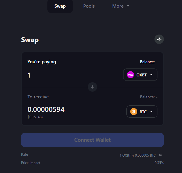 brcchain_io's tweet photo. Respect for the support from @binance in bolstering the BRC-20 ecosystem with the listing of $OXBT on Binance Pricing🫡

How about returning the favor by enhancing accessibility and convenience for @BNBCHAIN users to seamlessly purchase #BRC20 on chain?

https://t.co/V5Nm73JFU7 https://t.co/9qabkR37X7