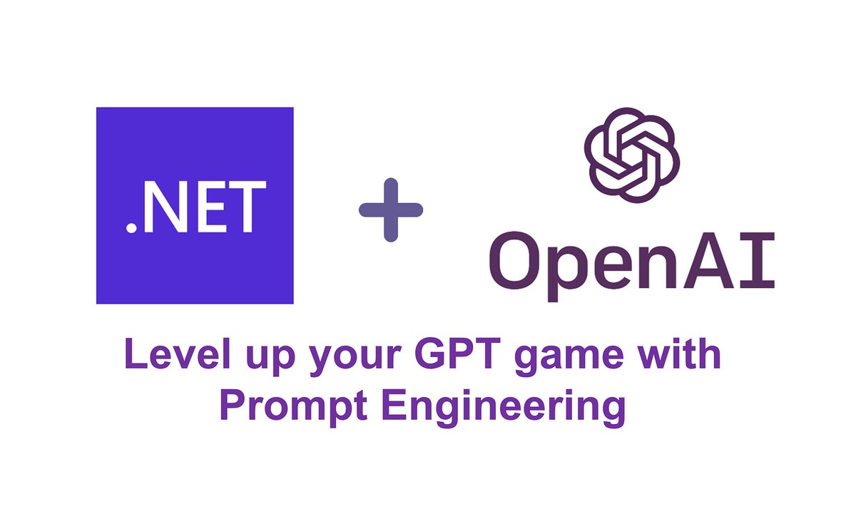 Level up your GPT game with prompt engineering. 

Learn more about it and how you can refine the inputs you provide to OpenAI models to produce more relevant responses. 📖 msft.it/6011geYH3