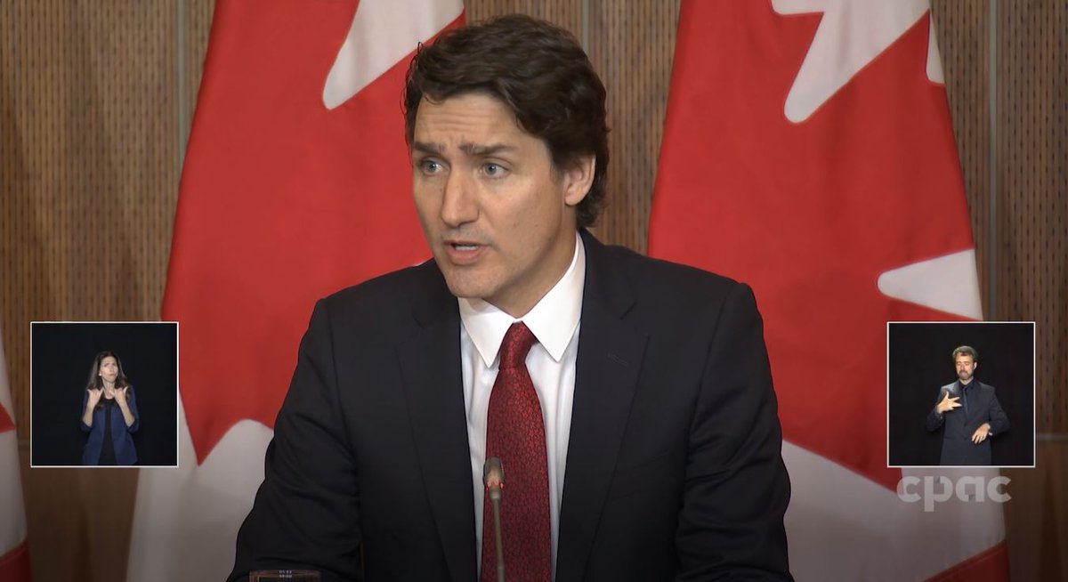 LIVE: PM Justin Trudeau provides update on wildfires
➡️ow.ly/3AfP50OFUpk

EN DIRECT : Le PM Justin Trudeau fait le point sur les feux de forêt
➡️ow.ly/J7T450OFUpj

#cdnpoli | #polcan