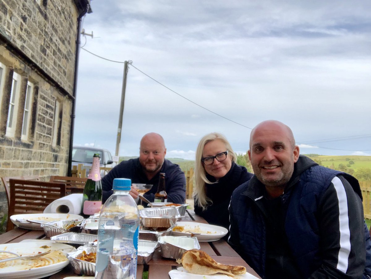 On this day 4 years ago, Mr Shane Meadows & ⁦@MarkSherbert⁩ came round to my house for a curry & to celebrate Ep4, the final episode of #TheVirtues transmitting on Channel 4. I’m still so incredibly proud of that show 🥹💙☺️ 5th June 2019 #ShaneMeadows #Channel4