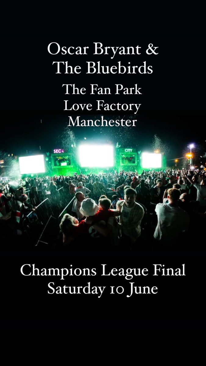 Join the 3000 Manchester City supporters for their live Champions League Party