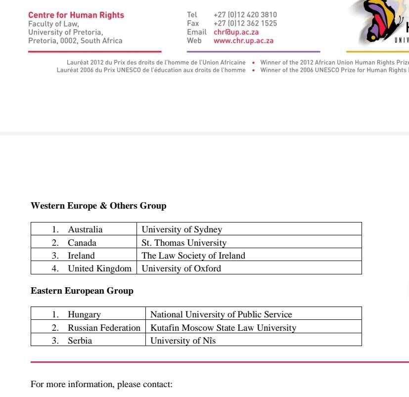 Looks like STU Moot is off to represent @stthomasu at the Nelson Mandela World Human Rights Moot Court in Geneva, Switzerland, this July for the in person quarterfinal rounds!