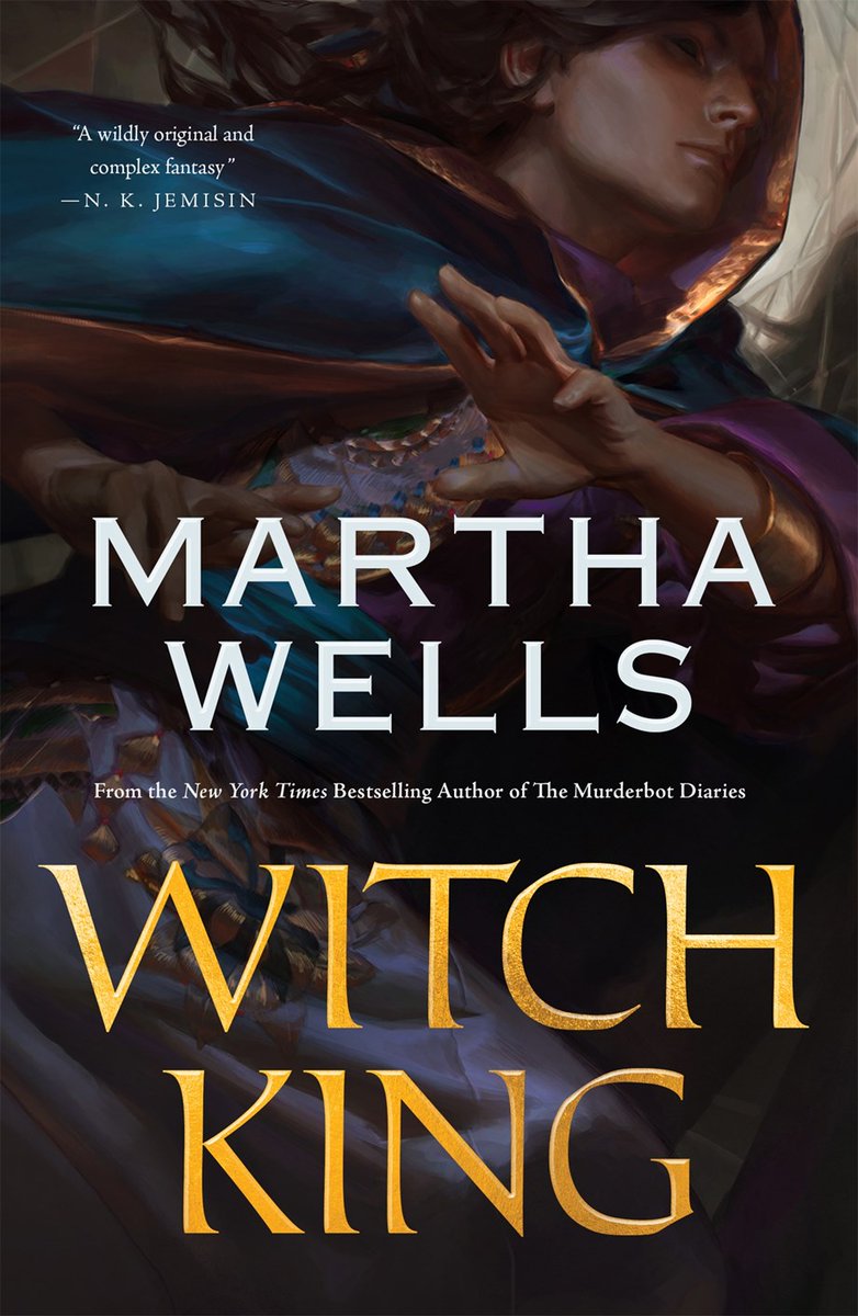 WITCH KING is @marthawells1 first new fantasy in over a decade, drawing together her signature ability to create characters we adore and identify with, alongside breathtaking action and adventure

silverstonesbooks.com/product/witch-…