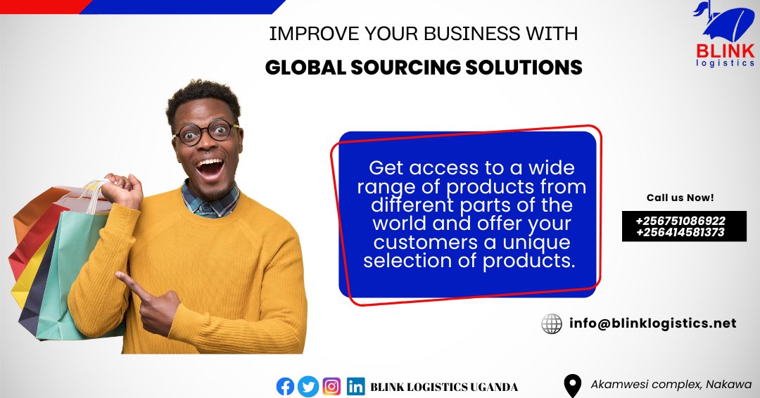 Think Global, Source Global!  

Embrace the power of Global Sourcing and open doors to a world of possibilities. Expand your product range, tap into diverse markets, and stay ahead of the competition. Elevate your business with unique and sought-after products. 

#GlobalSourcing