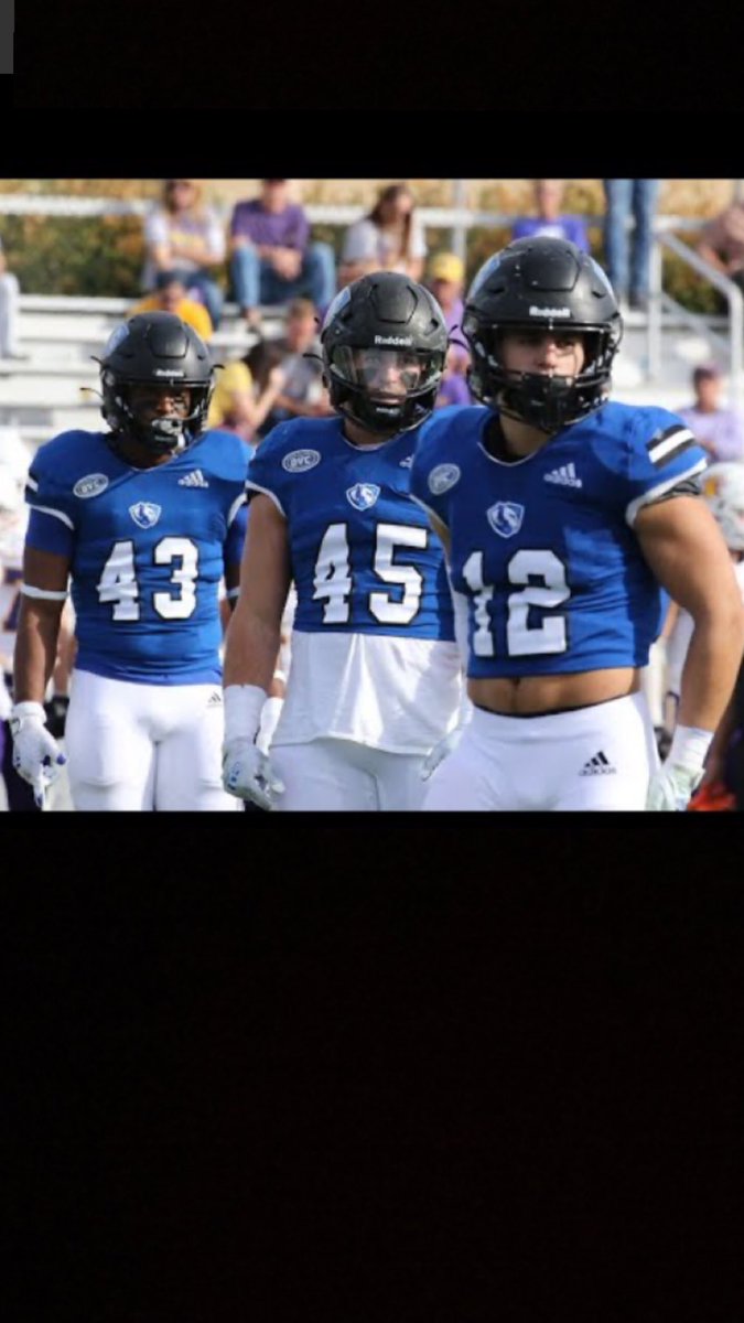 #AGTG I’m beyond blessed to have received a D1 offer from the University of Eastern Illinois🔵⚪️ @CoachGeier_ @CoachBignell @Hunter_DeNote @SWiltfong247 @MohrRecruiting @On3Recruits @SeanW_Rivals @counce20