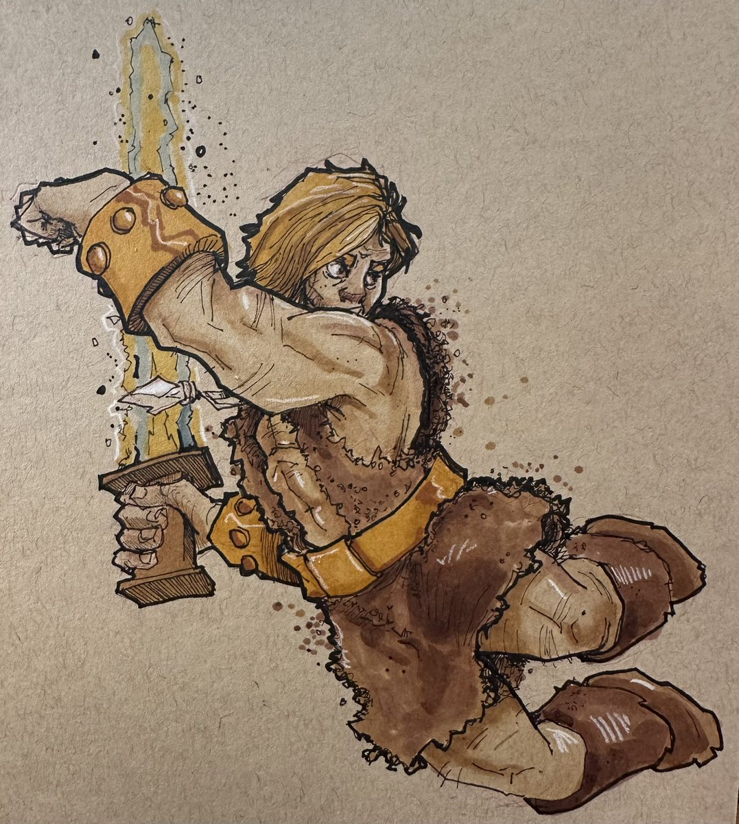 Here’s a #thundarrthebarbarian #drawing for #Junetoon
.
.
.
.
.
#art #illustration #doodlebags #doodle #draw #nashville #nashvilleartist #nashvilleart #sketching #scifi #handsketch #hannabarbera  #saturdaymorningcartoons #cartoons #cartooncharacters #Thundarr #sunsword