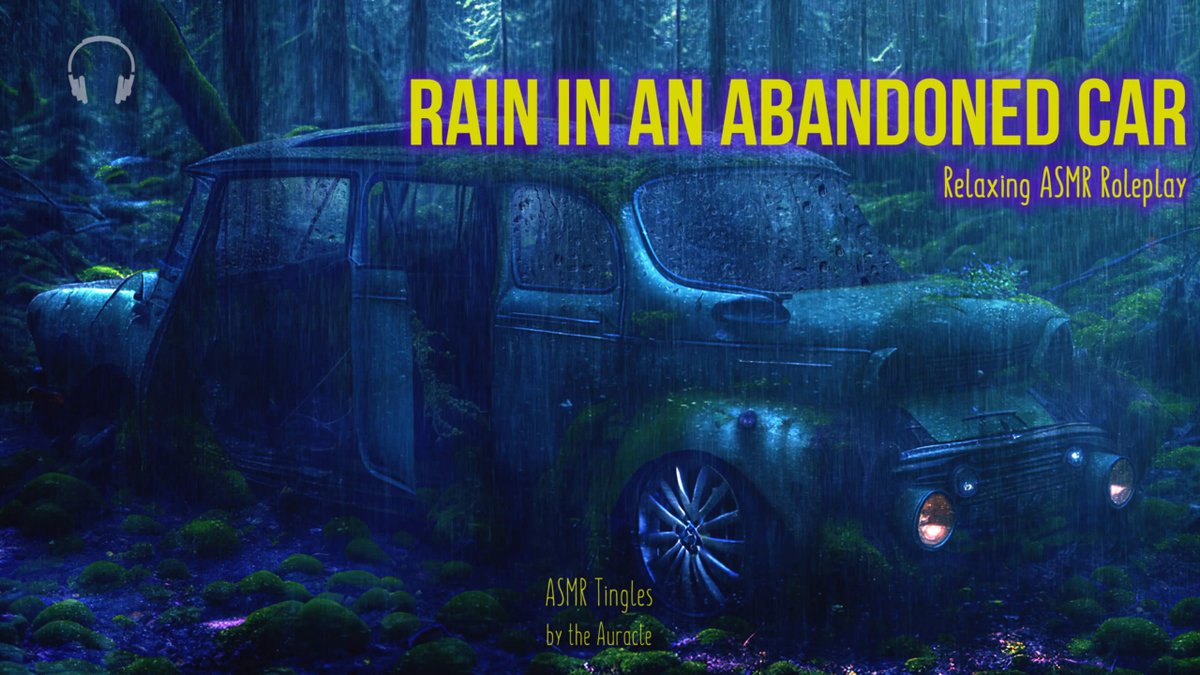 TheAuracleASMR's tweet photo. Rain in an Abandoned Car - let me help you sleep 

https://t.co/VLhZ9ZqQcg https://t.co/wQodJeyPzp