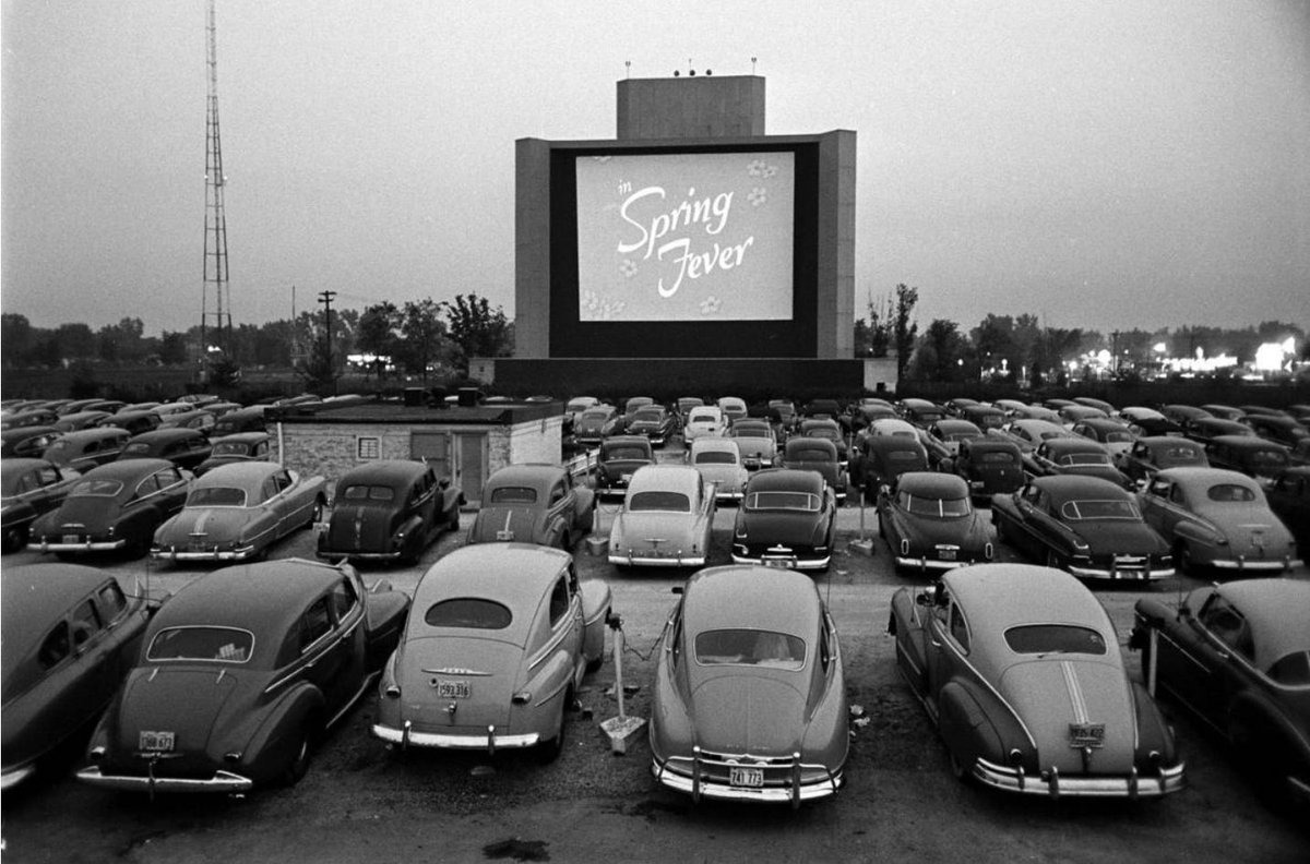 On this day, June 6, 1933: Advertised for the whole family “regardless of how noisy the children” were, the worlds first drive-in theatre opened in Camden, New Jersey.