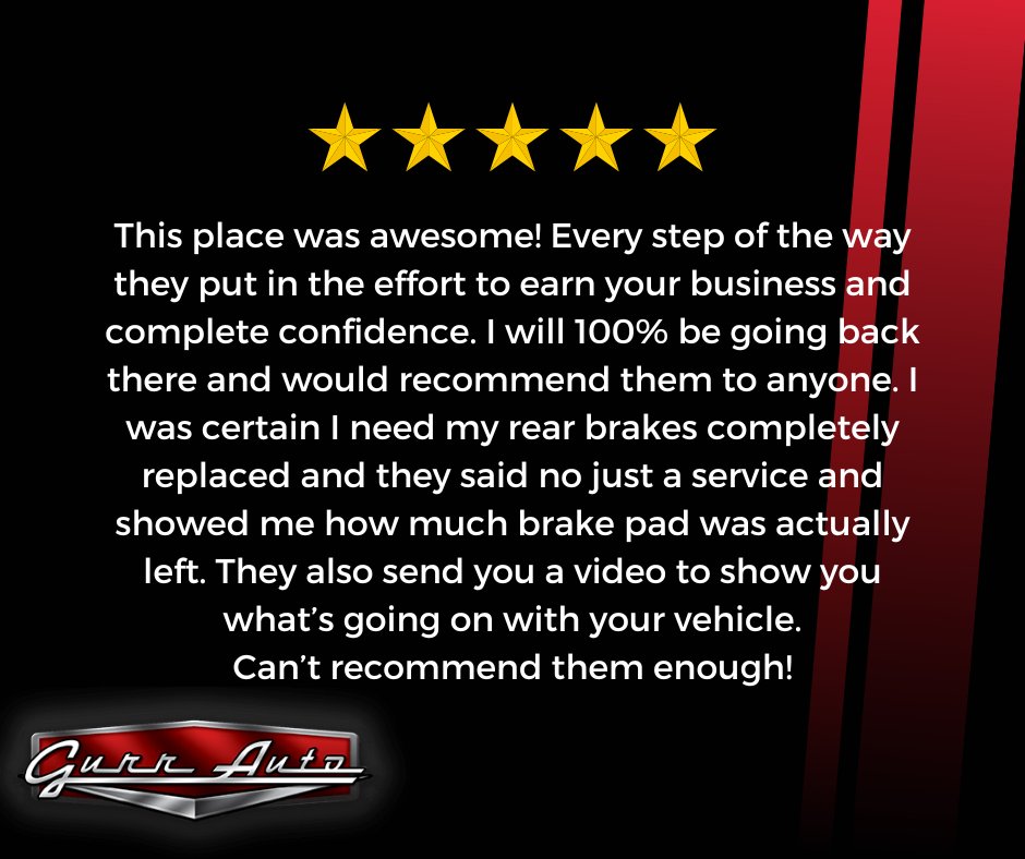 GurrAuto's tweet photo. 🌟🌟🌟🌟🌟

#automotive #autorepair #reviews https://t.co/w0VDaGDsXn