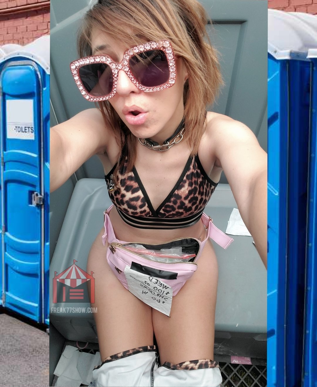 2 pic. 🗑 Dirty Trashy Toilet Girl 🚽 https://t.co/rVv8tHzKgP