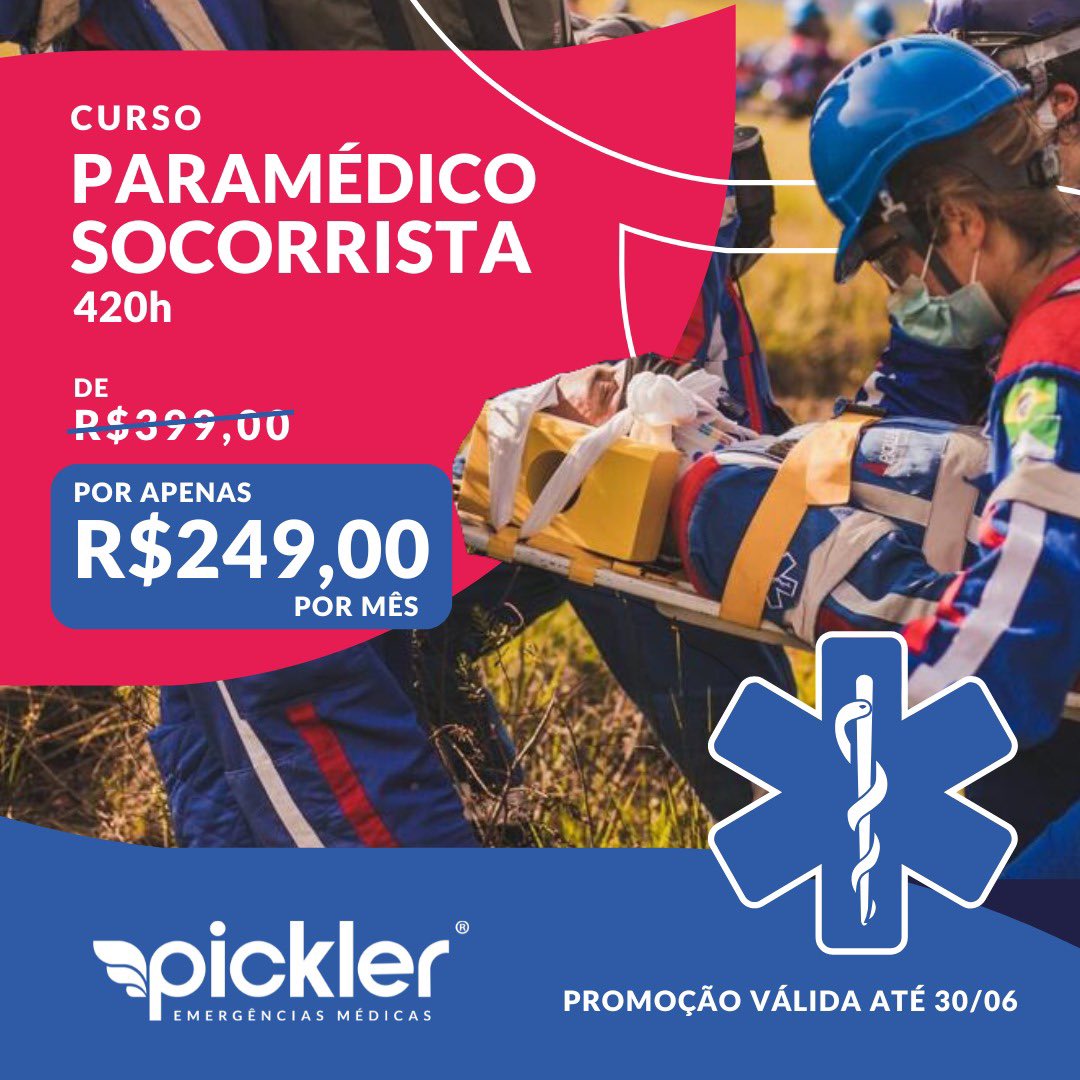 PicklerTeam's tweet photo. Quer aprender a salvar vidas?

Venha fazer o melhor curso de Paramédico Socorrista do Brasil!

Entre em contato conosco e saiba mais 😉

Sua VIDA é o que nos MOVE!

https://t.co/H3fUPkvqFY

#pickler #aph #socorrista #paramedico #urgencia #emergencia #ambulancia https://t.co/A5jBd7lUsa