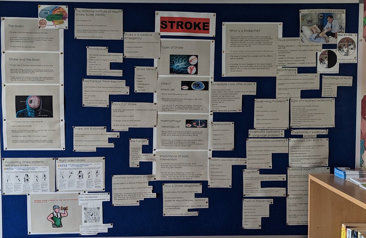 Very proud of HASU & ASU working together & supporting eachother with knowledge /skills to deliver excellent care to our patients. Love the boards they produced & competency packs they are working through developed by 1 of our ANPs  😍 #Sharedlearning